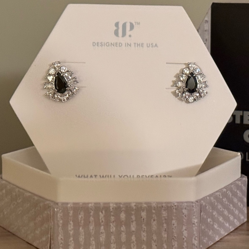 Bomb Party The Sterling Club Earrings - . 925 Solid Sterling Silver! Brand New!